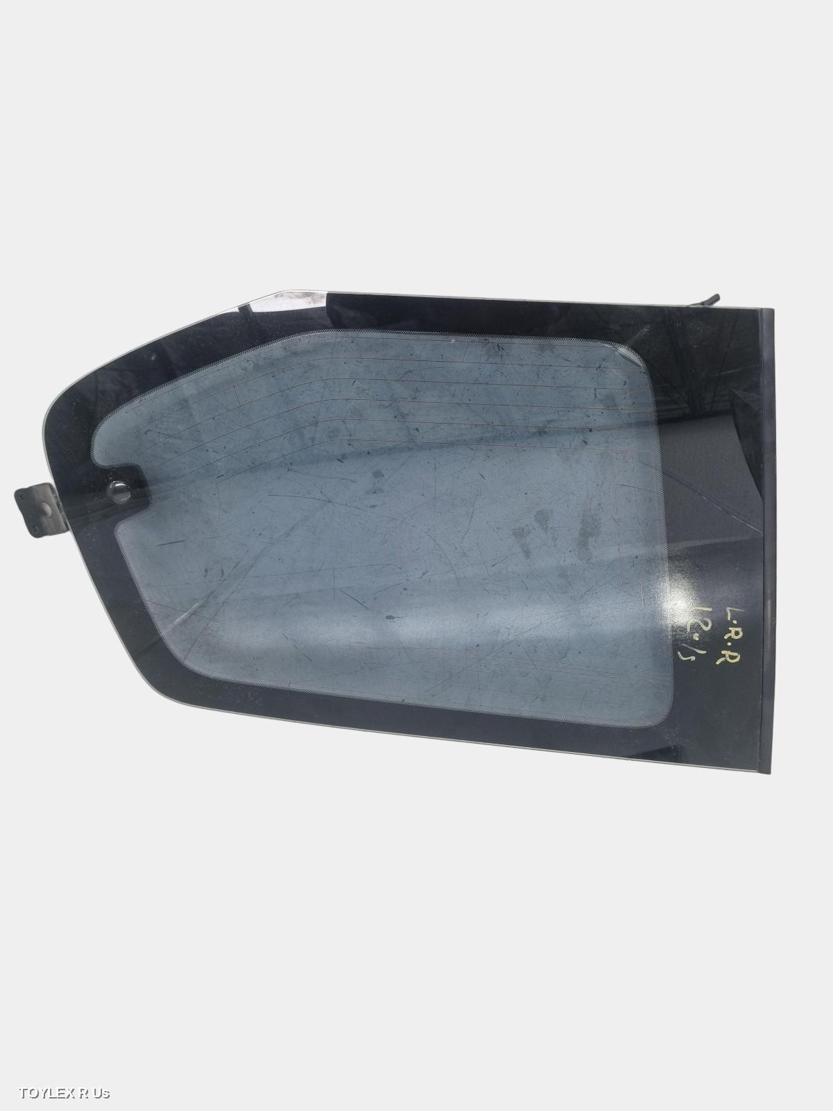 TOYOTA PRADO 2004 Left Rear Side Glass 120 SERIES, GRANDE TYPE (FACTORY TINT), GOLD WIRE LINES