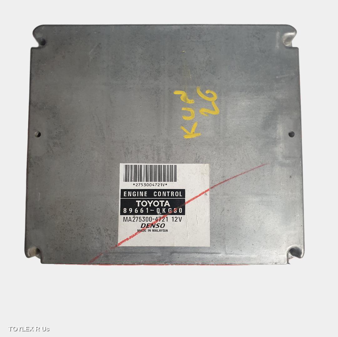 TOYOTA HILUX 2010 Ecu ENGINE ECU, 4.0, 1GR-FE, PETROL, AUTO, 2WD, P/N 896610KG80, ECU ONLY