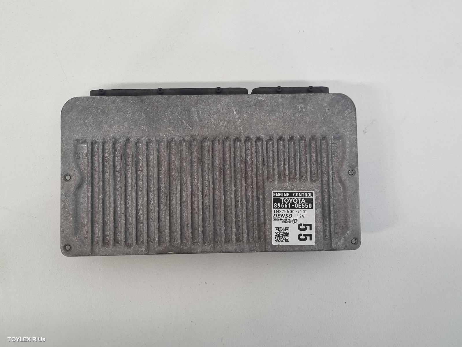 TOYOTA KLUGER 2014 Ecu ENGINE ECU, 3.5, PETROL, 2GR-FE, ECU ONLY, GSU50/GSU55