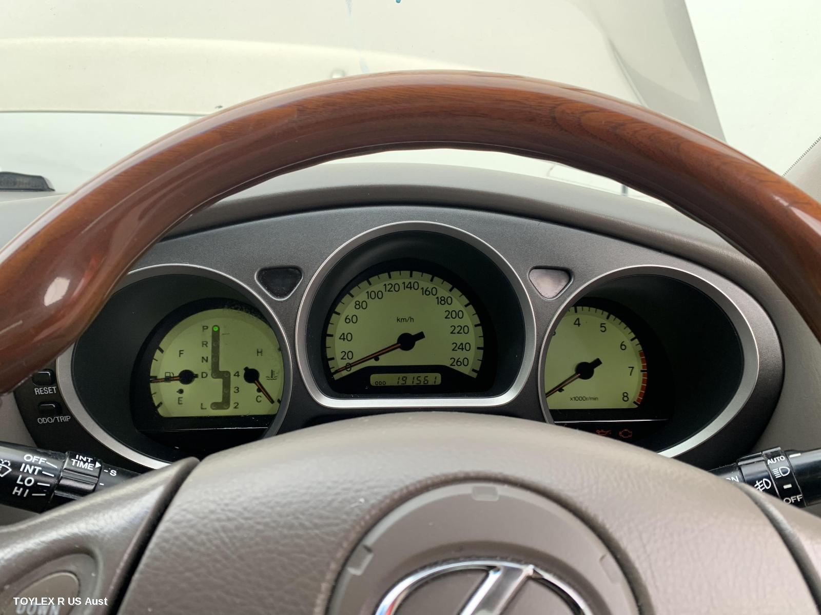 LEXUS GS 2002 Instrument Cluster