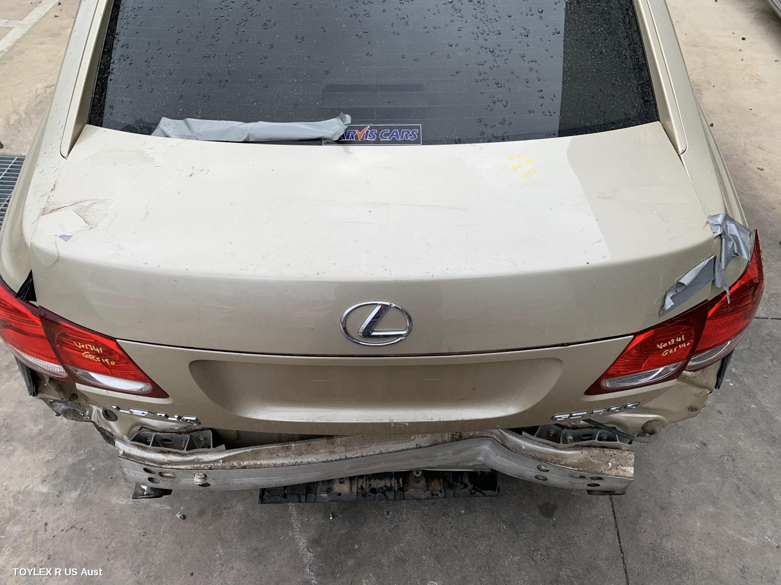LEXUS GS 2005 Bootlid/Tailgate BOOTLID, 190 SERIES, NON SPOILER, W/ CAMERA TYPE