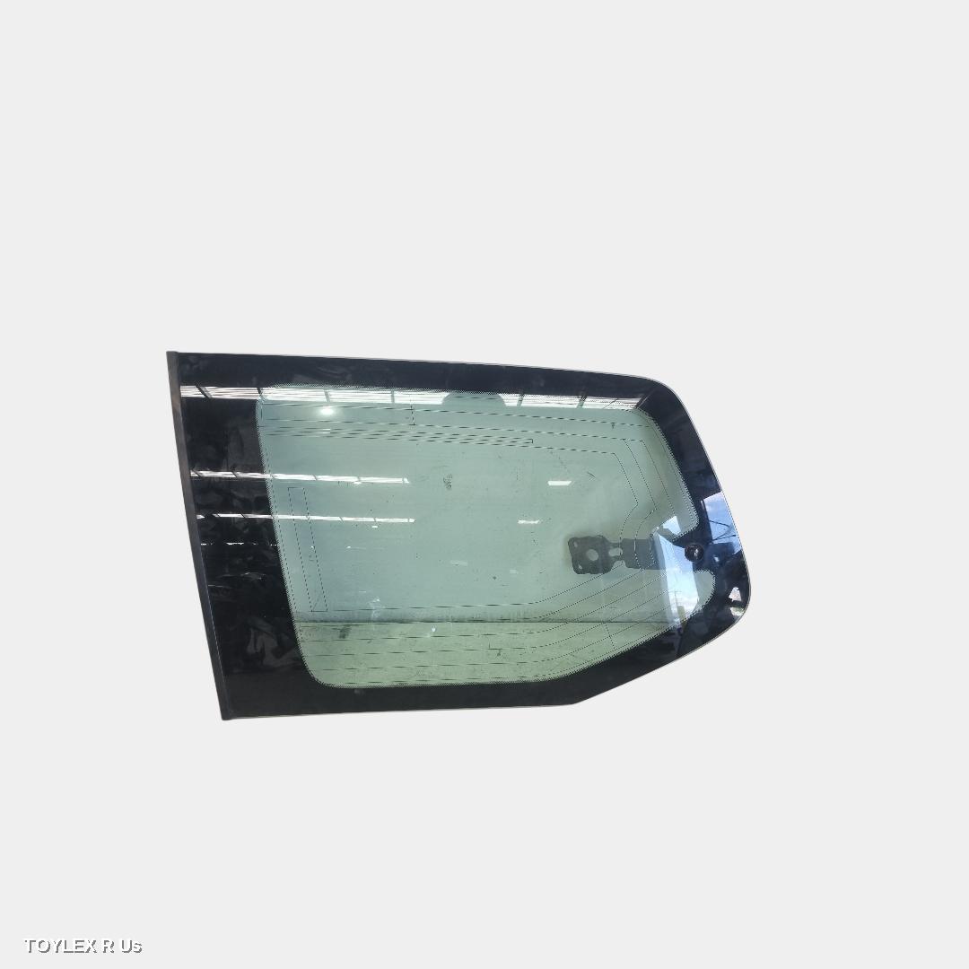 TOYOTA PRADO 2004 Left Rear Side Glass 120 SERIES, GX/GXL, GOLD WIRE LINES