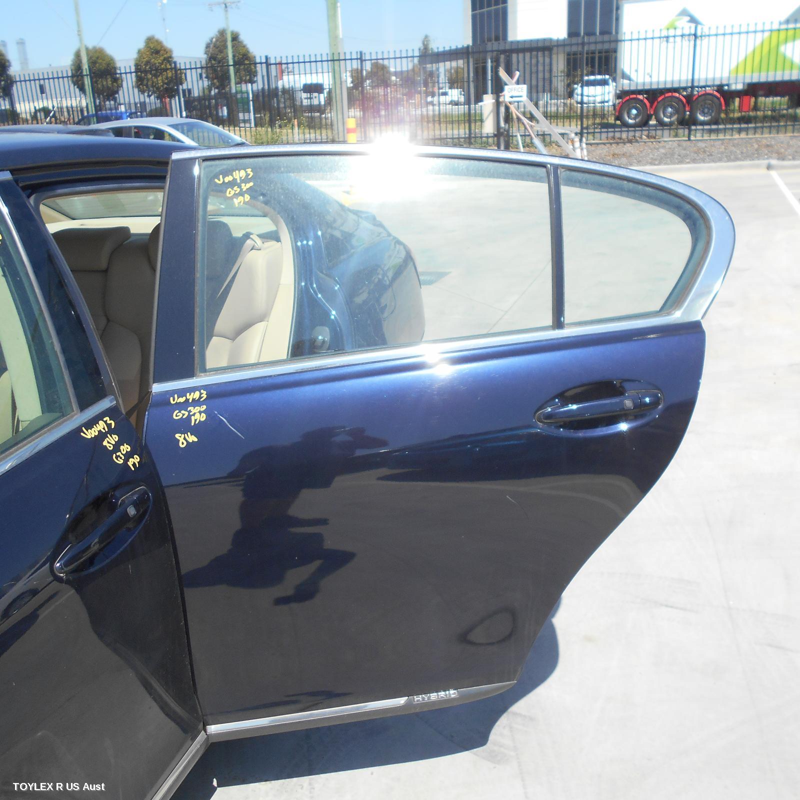 LEXUS GS 2007 Left Rear Door/Sliding 190 SERIES