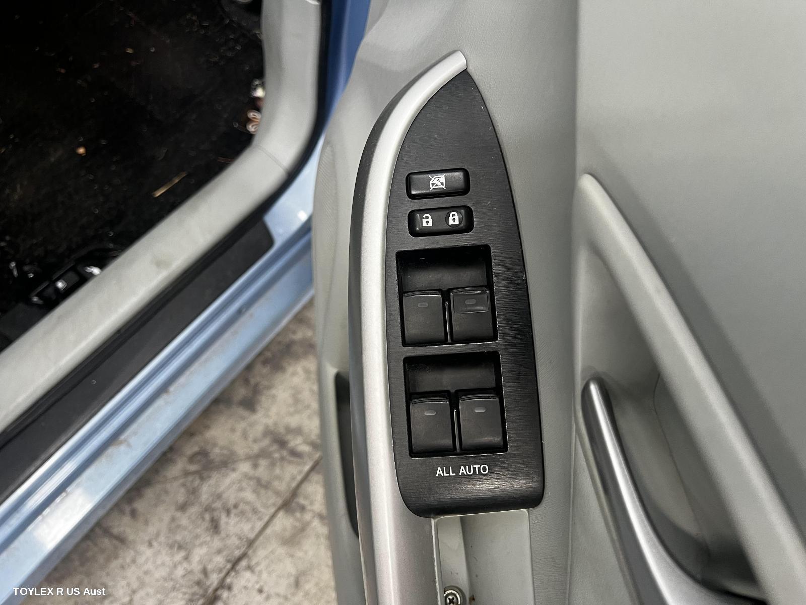 TOYOTA PRIUS 2012 Pwr Dr Wind Switch ZVW30R, RH FRONT (MASTER SWITCH)