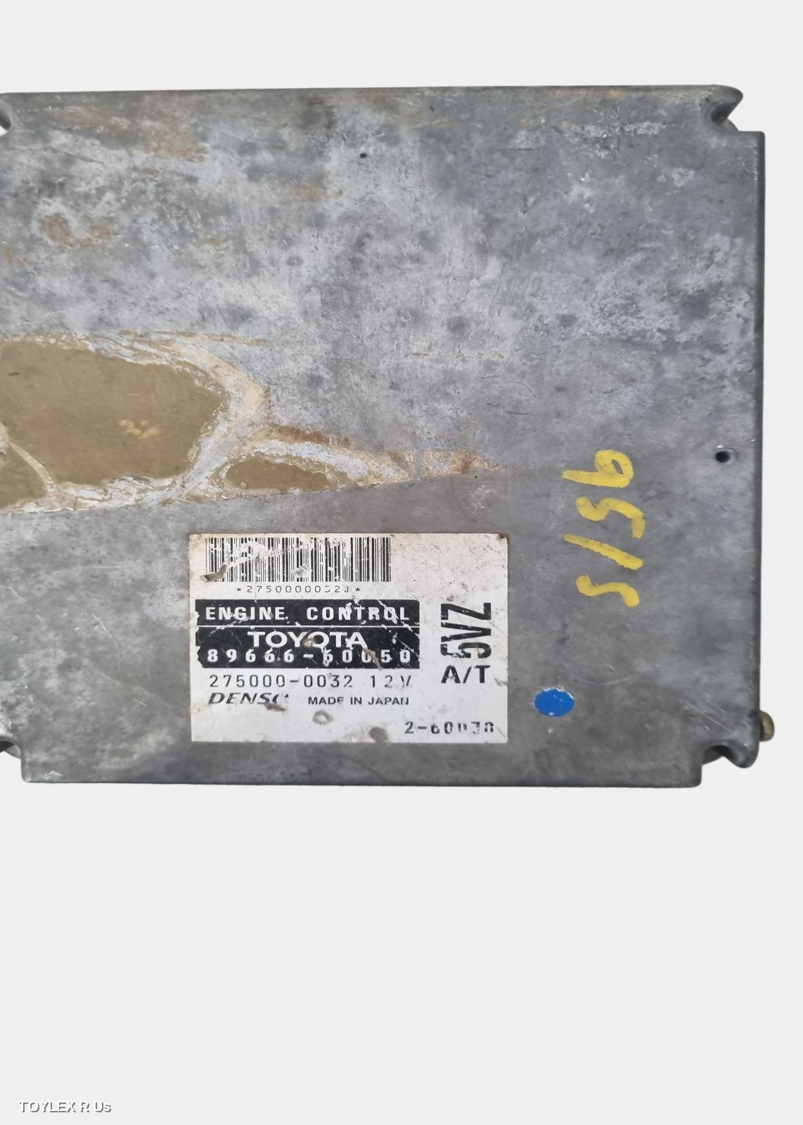 TOYOTA PRADO 1998 Ecu 95 SERIES, ENGINE ECU, 3.4, 5VZ-FE, PETROL, AUTO, P/N 8966660050, ECU ONLY