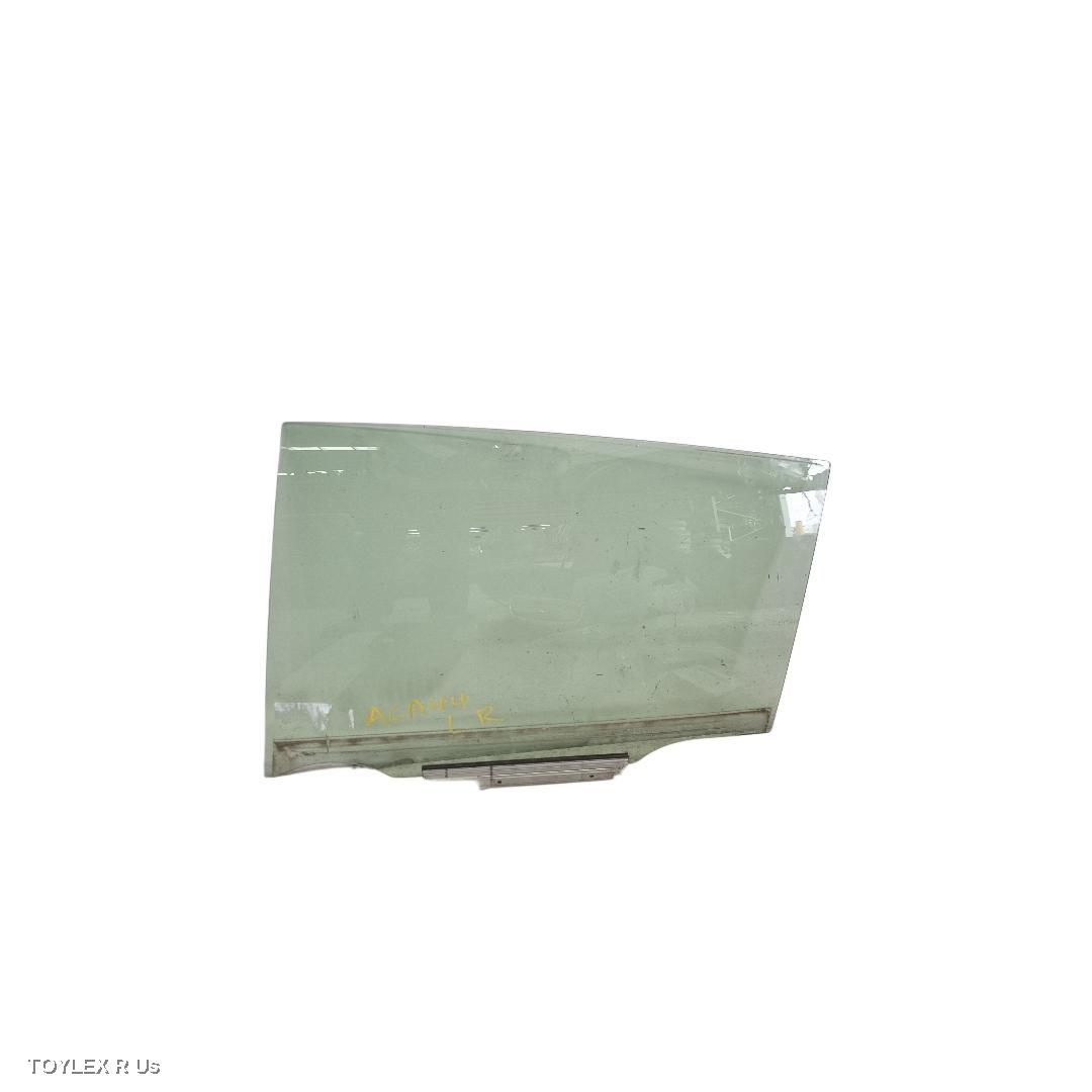 TOYOTA RAV4 2015 Left Rear Door Window XA40, GREEN TINT TYPE