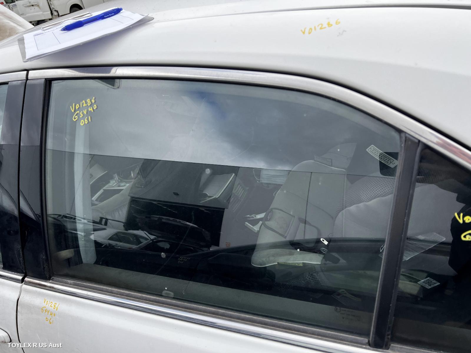 TOYOTA AURION 2009 Left Rear Door Window GSV40R