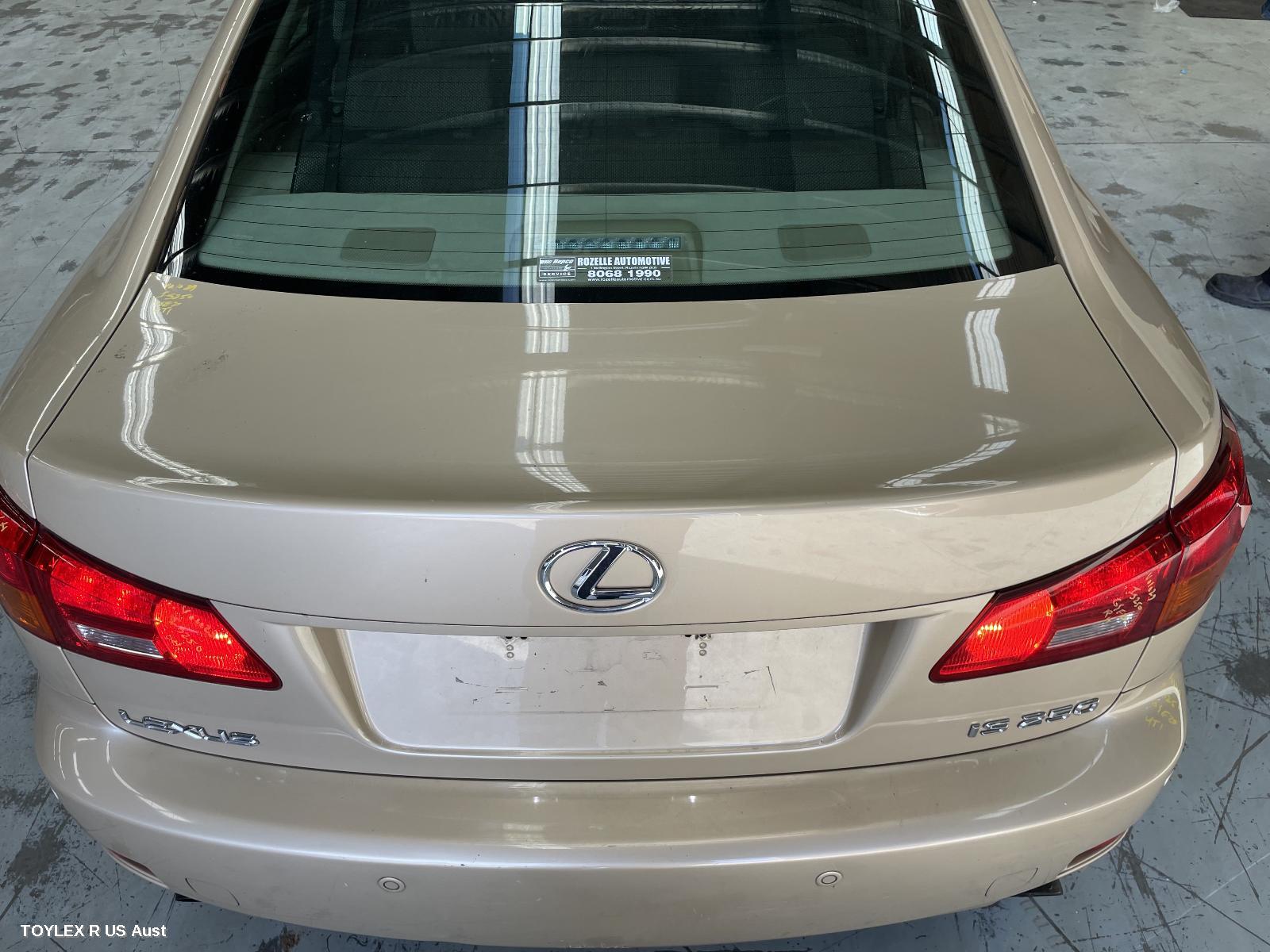 LEXUS IS250/IS250C 2007 Bootlid/Tailgate BOOTLID, IS250, GSE20R, SEDAN, NON SPOILER, W/ REVERSE CAMERA TYPE