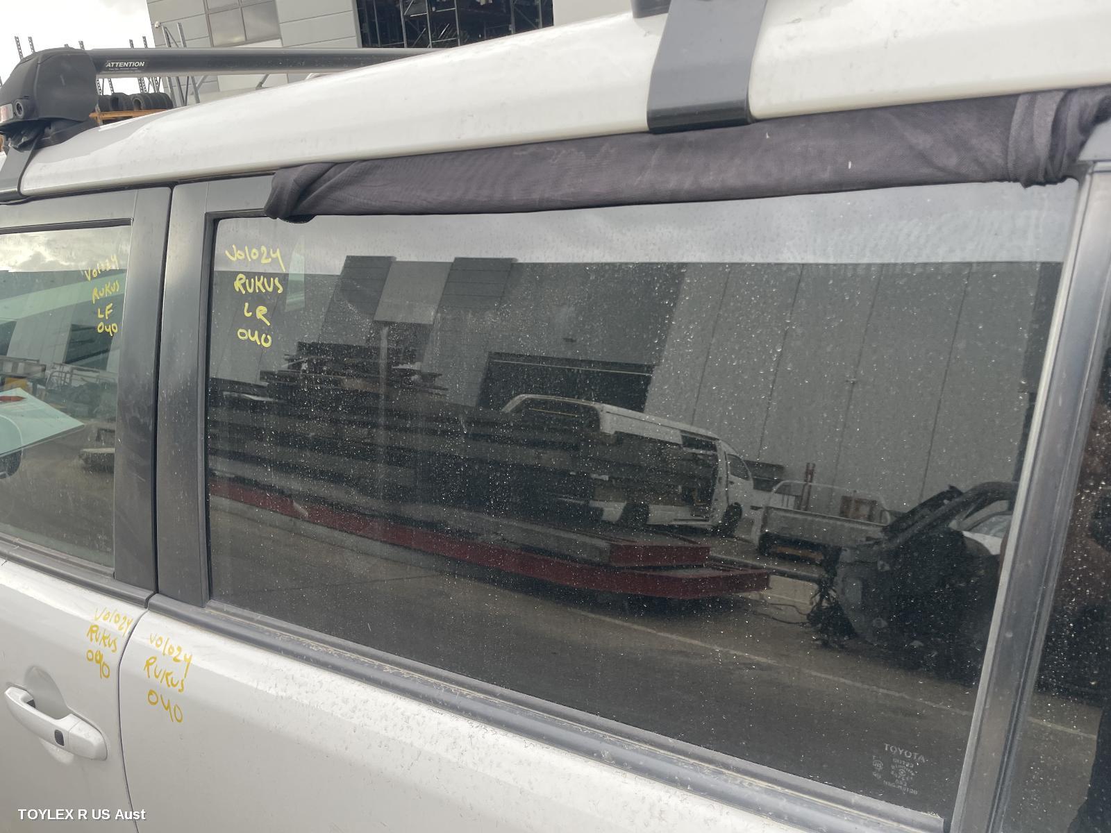 TOYOTA RUKUS 2012 Left Rear Door Window AZE151R