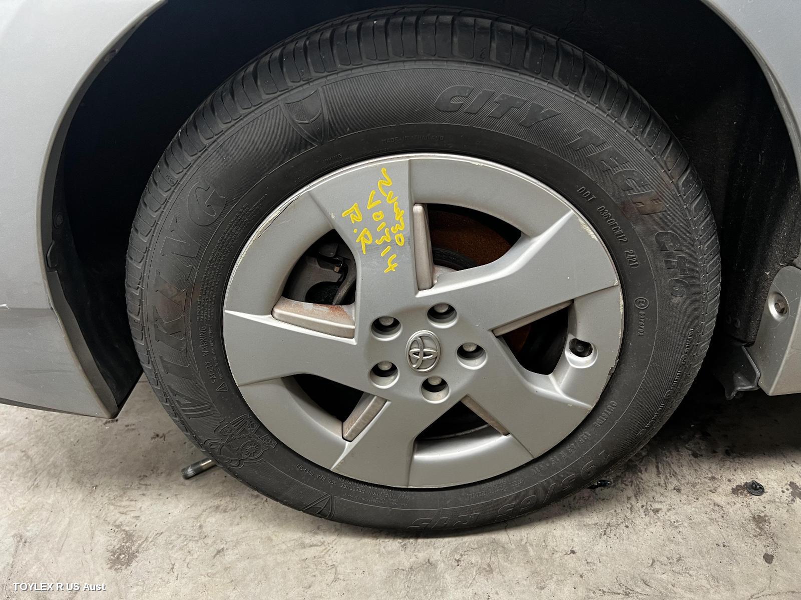 TOYOTA PRIUS 2010 Wheel Mag ZVW30R, FACTORY, 15X6IN