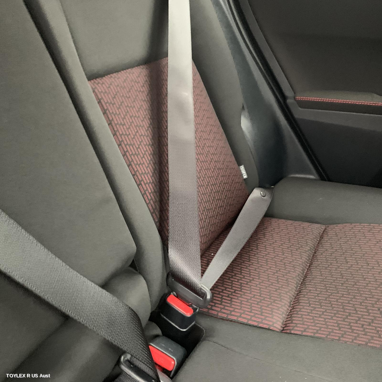 TOYOTA COROLLA 2012 Seatbelt/Stalk LH REAR, SEAT BELT STALK ONLY, ZRE182R, HATCH