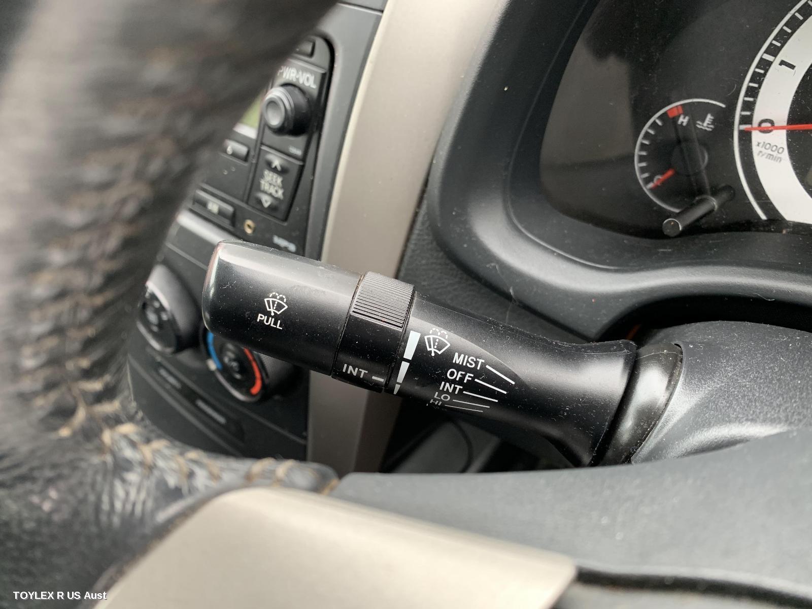 TOYOTA COROLLA 2008 Combination Switch WIPER SWITCH, ZRE152/153R, SEDAN, NON RAIN SENSOR TYPE