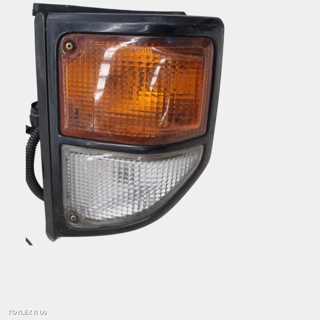 TOYOTA LANDCRUISER 2004 Left Indicator/Fog/Side 78/79 SERIES, CORNER LAMP, BLACK SURROUND TYPE