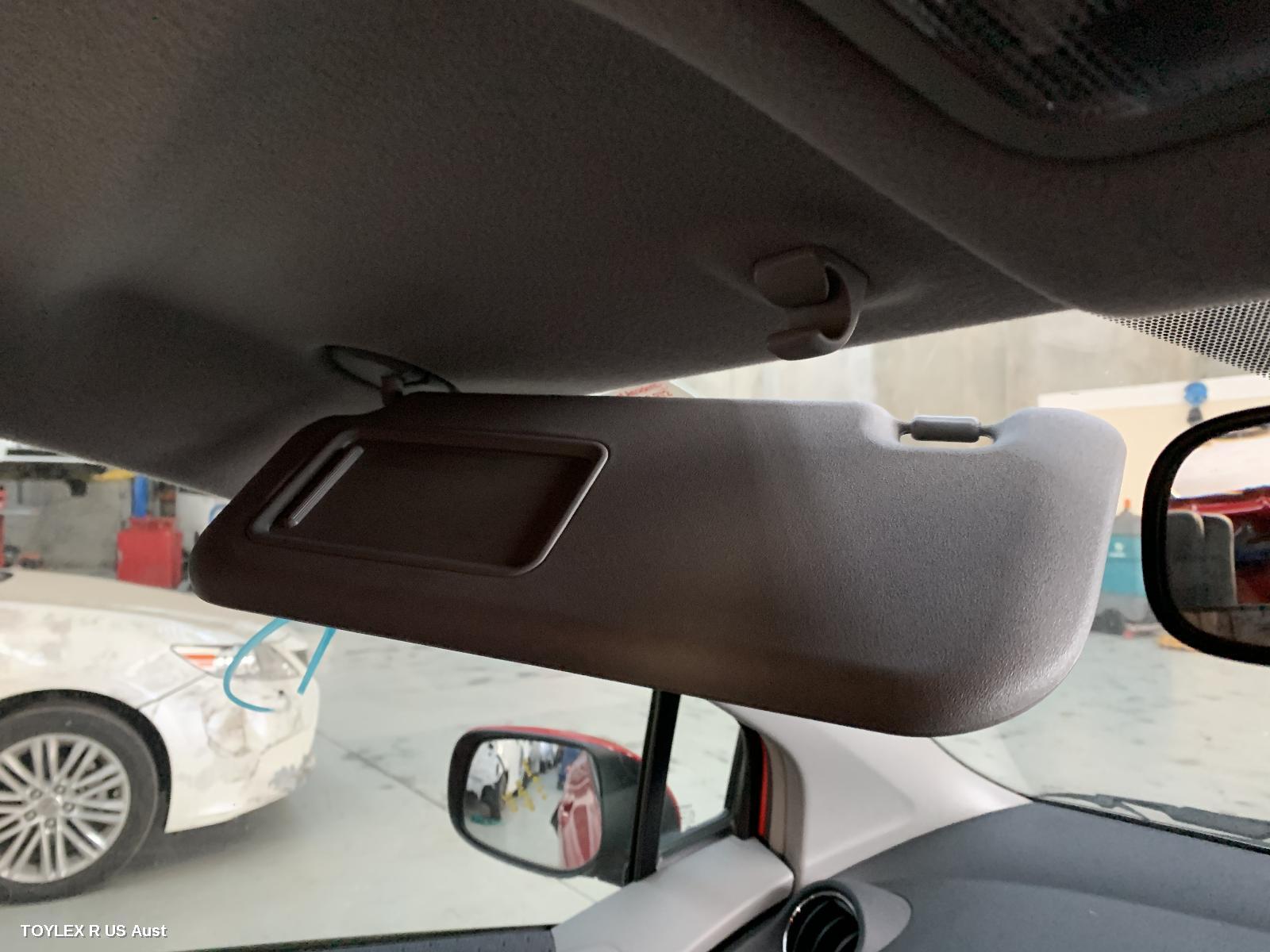 TOYOTA YARIS 2008 Sunvisor NCP9#, LH SIDE, NON MIRROR TYPE