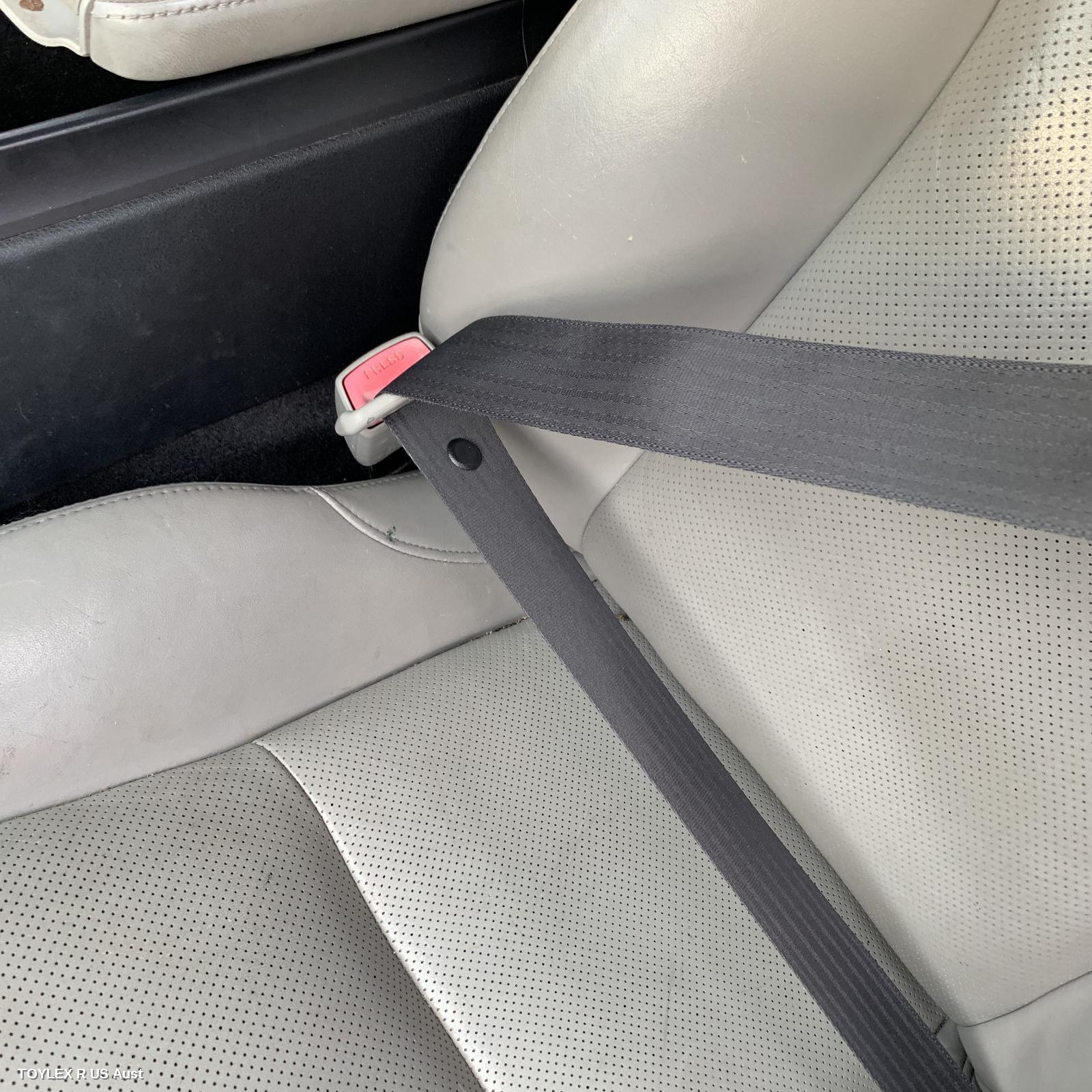 LEXUS IS250/IS250C 2005 Seatbelt/Stalk LH FRONT, SEAT BELT STALK ONLY, BLACK, SEDAN, GSE20R