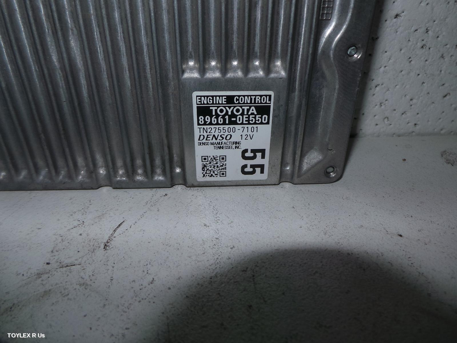 TOYOTA KLUGER 2014 Ecu XU50 SERIES