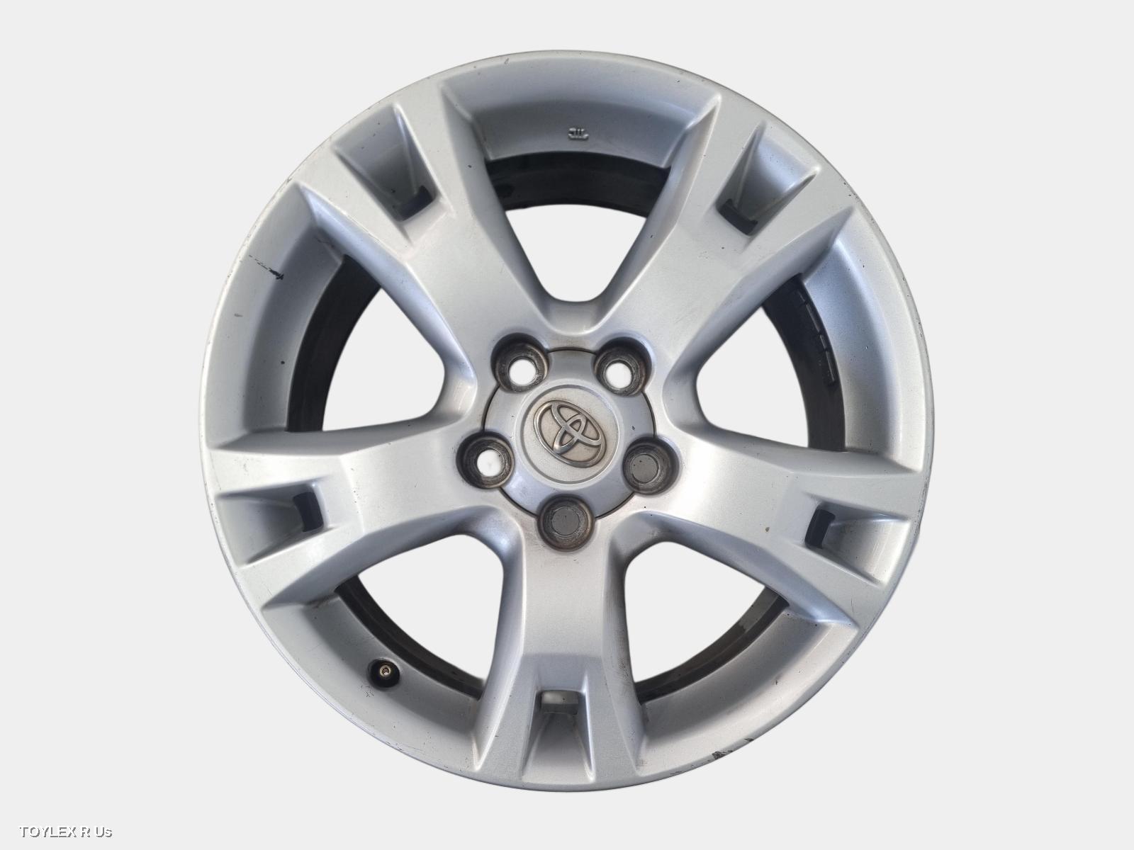 TOYOTA RAV4 2010 Wheel Mag FACTORY, 17X 6.5IN, CV/EDGE TYPE, ACA33/ACA38