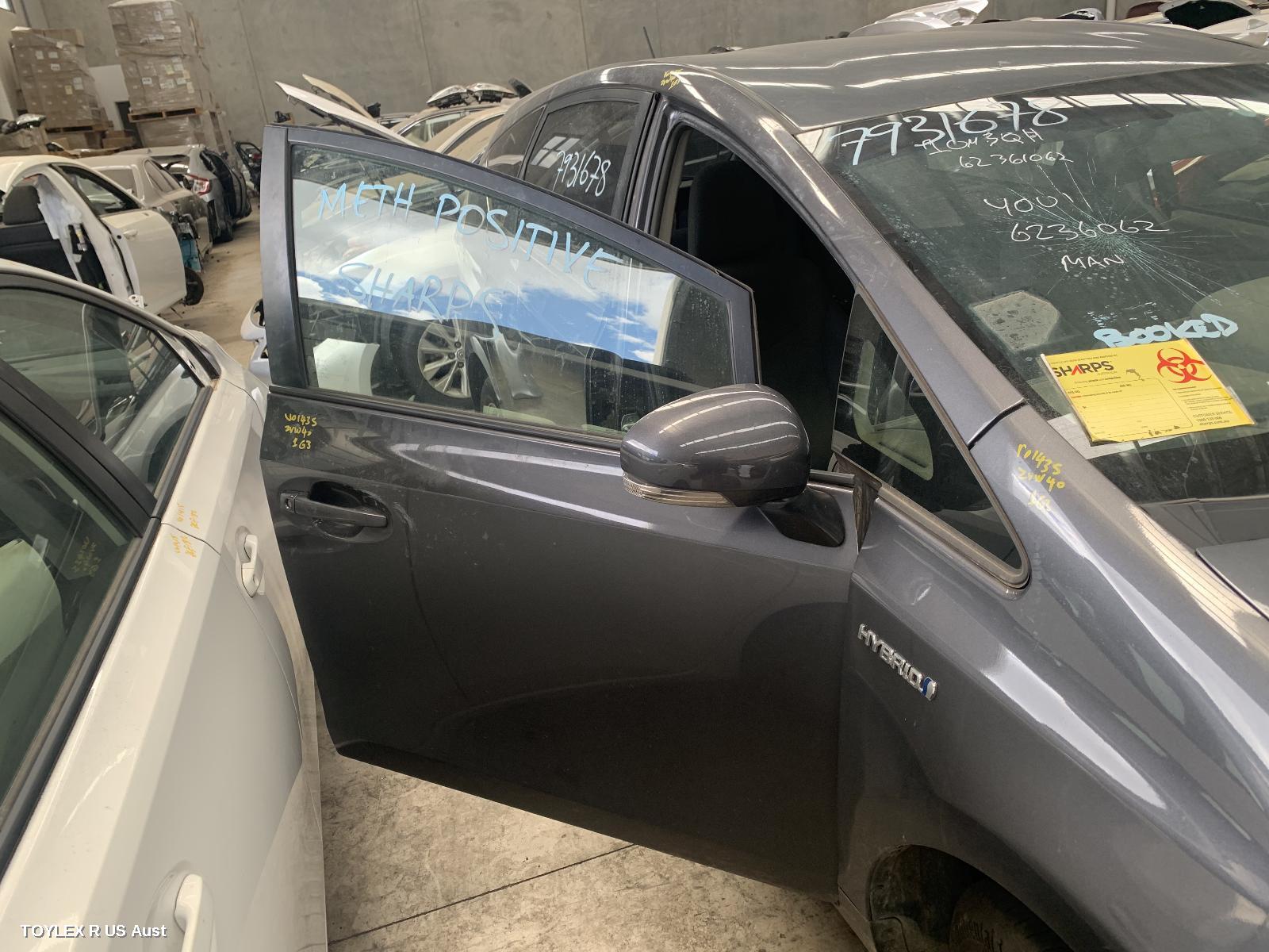 TOYOTA PRIUS 2012 Right Front Door ZVW40R, PRIUS V
