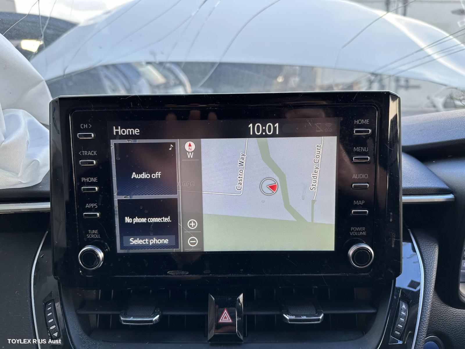 TOYOTA COROLLA 2019 Radio/Cd/Dvd/Sat/Tv E210, DISPLAY UNIT, 8IN TOUCHSCREEN, W/ SAT NAV TYPE