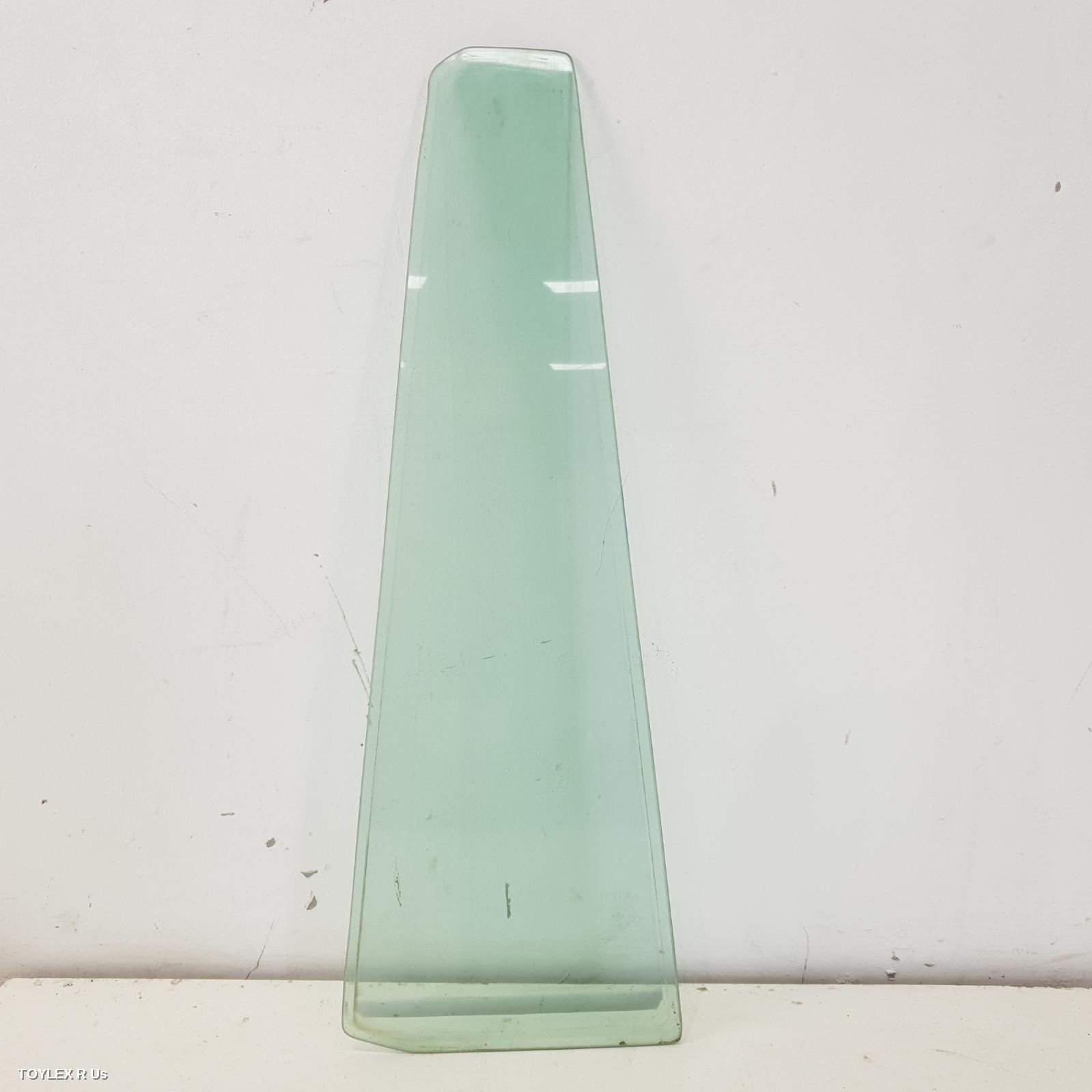 TOYOTA PRADO 2005 Left Rear 1/4 Door Glass 120 SERIES, NON TINT (GREEN)