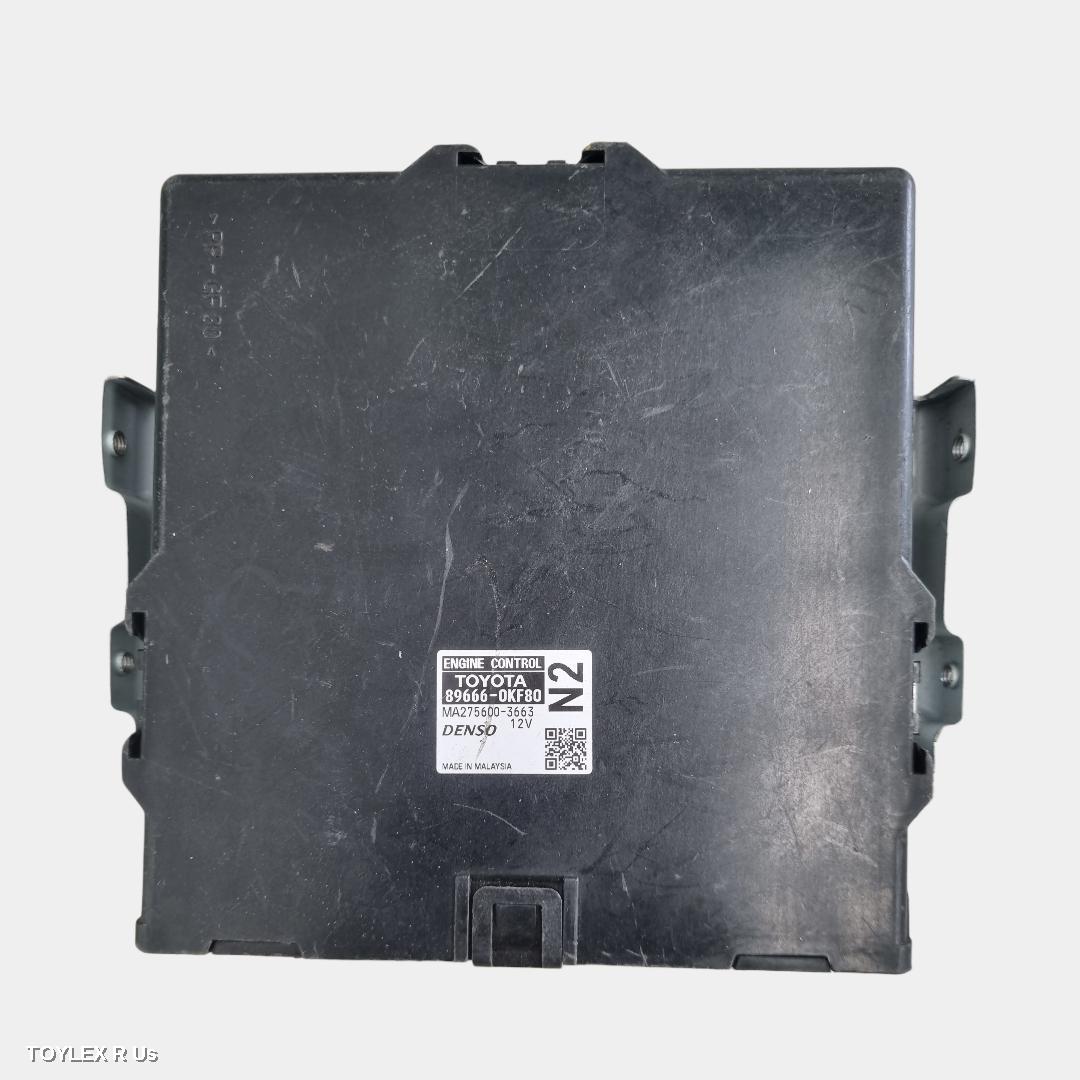 TOYOTA HILUX 2016 Ecu ENGINE ECU, 2.7, 2TR-FE, PETROL, AUTO T/M, ECU ONLY