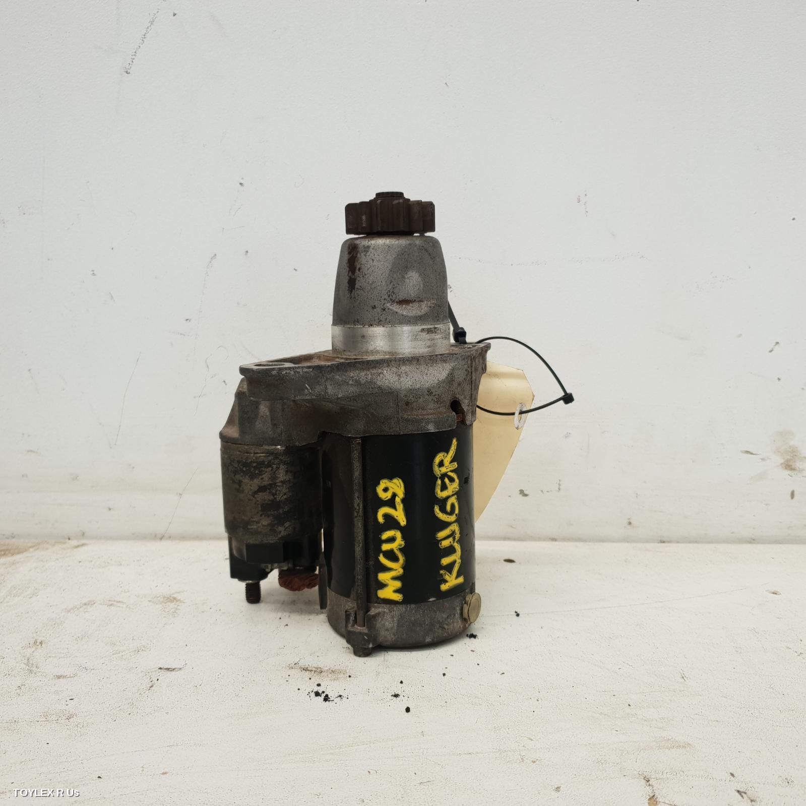 TOYOTA KLUGER 2005 Starter PETROL, 3.3, 3MZ-FE, MCU28R