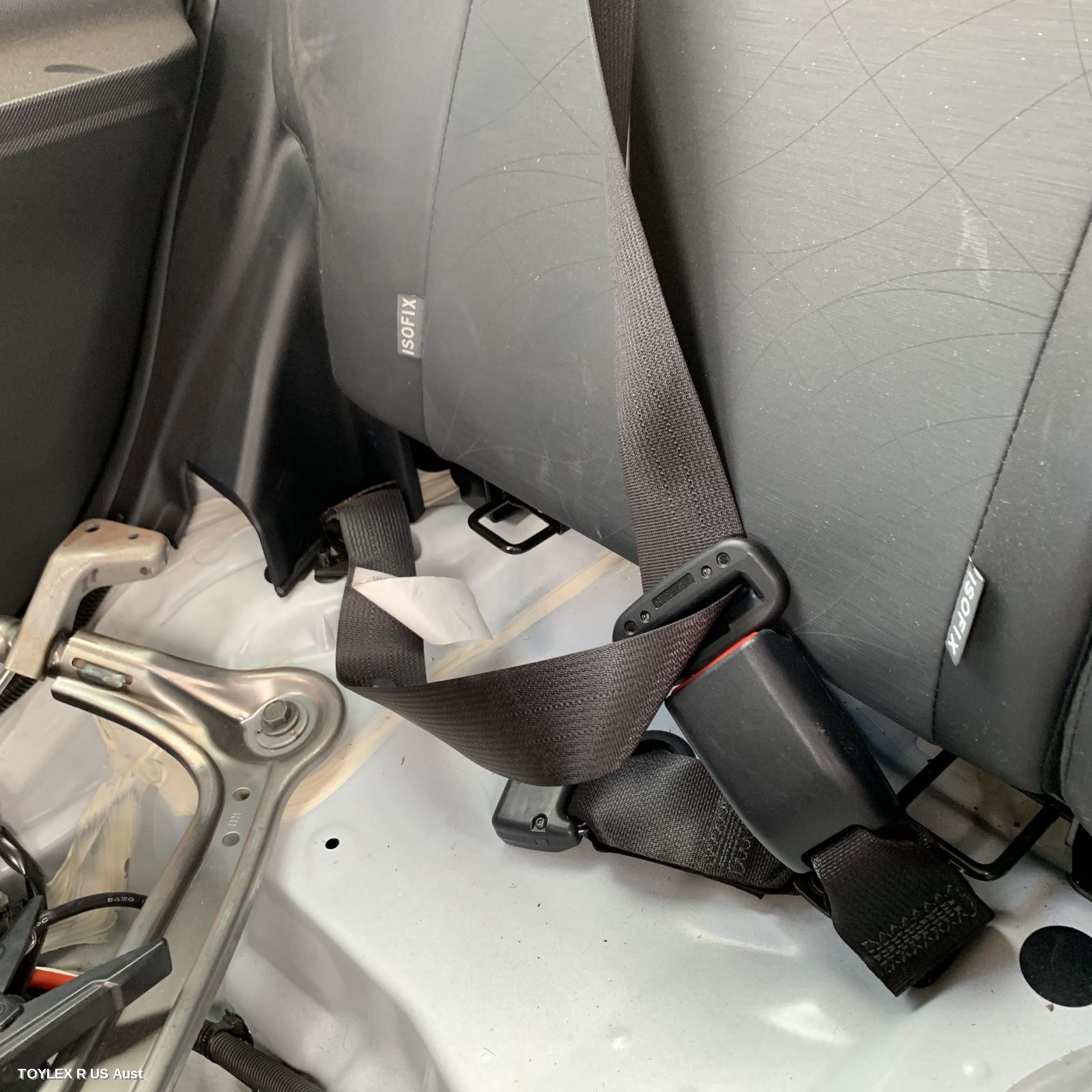 TOYOTA PRIUS 2015 Seatbelt/Stalk RH REAR, SEAT BELT STALK ONLY, NHP10R, PRIUS C