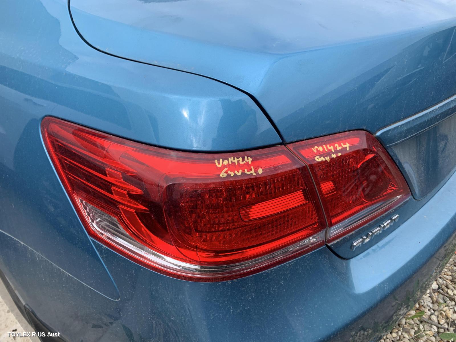 TOYOTA AURION 2010 Left Taillight GSV40R, AT-X/PRODIGY/PRESARA