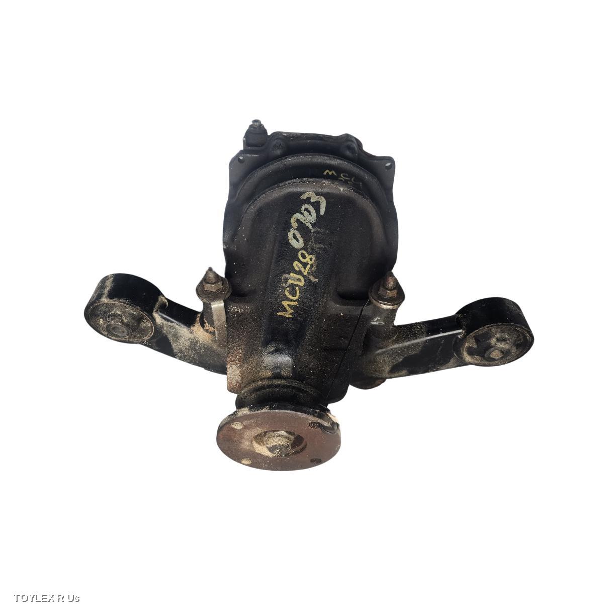 TOYOTA KLUGER 2004 Differential Centre REAR, 04B AXLE CODE, MCU28R, 2.928 RATIO, LSD