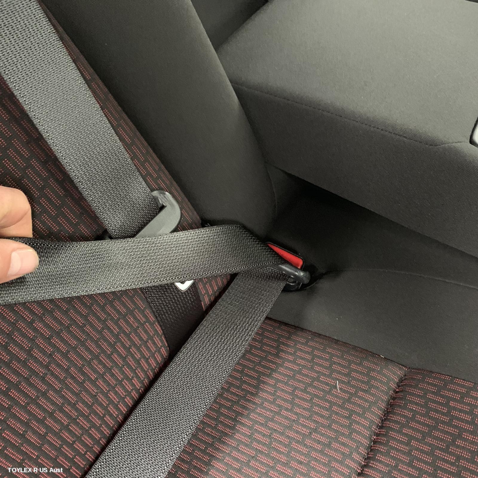 TOYOTA COROLLA 2012 Seatbelt/Stalk RH REAR, SEAT BELT STALK ONLY, ZRE182R, HATCH