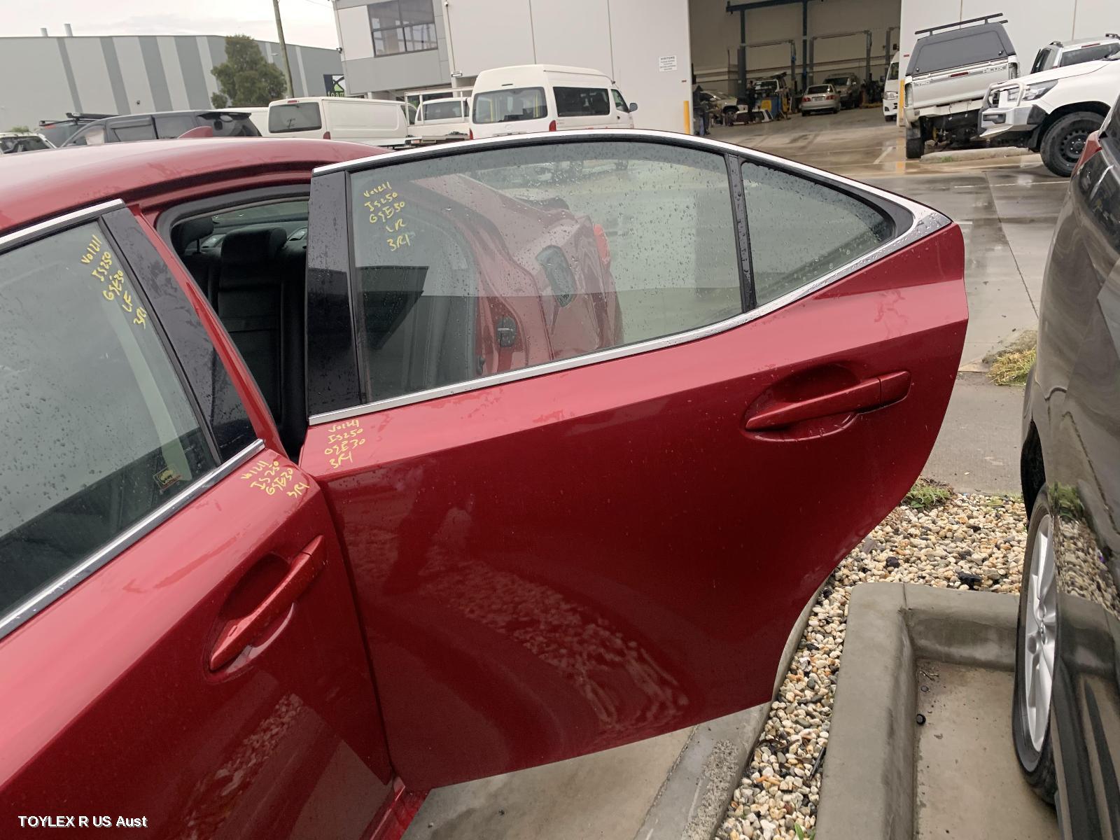 LEXUS IS SERIES 2013 Left Rear Door/Sliding XE30