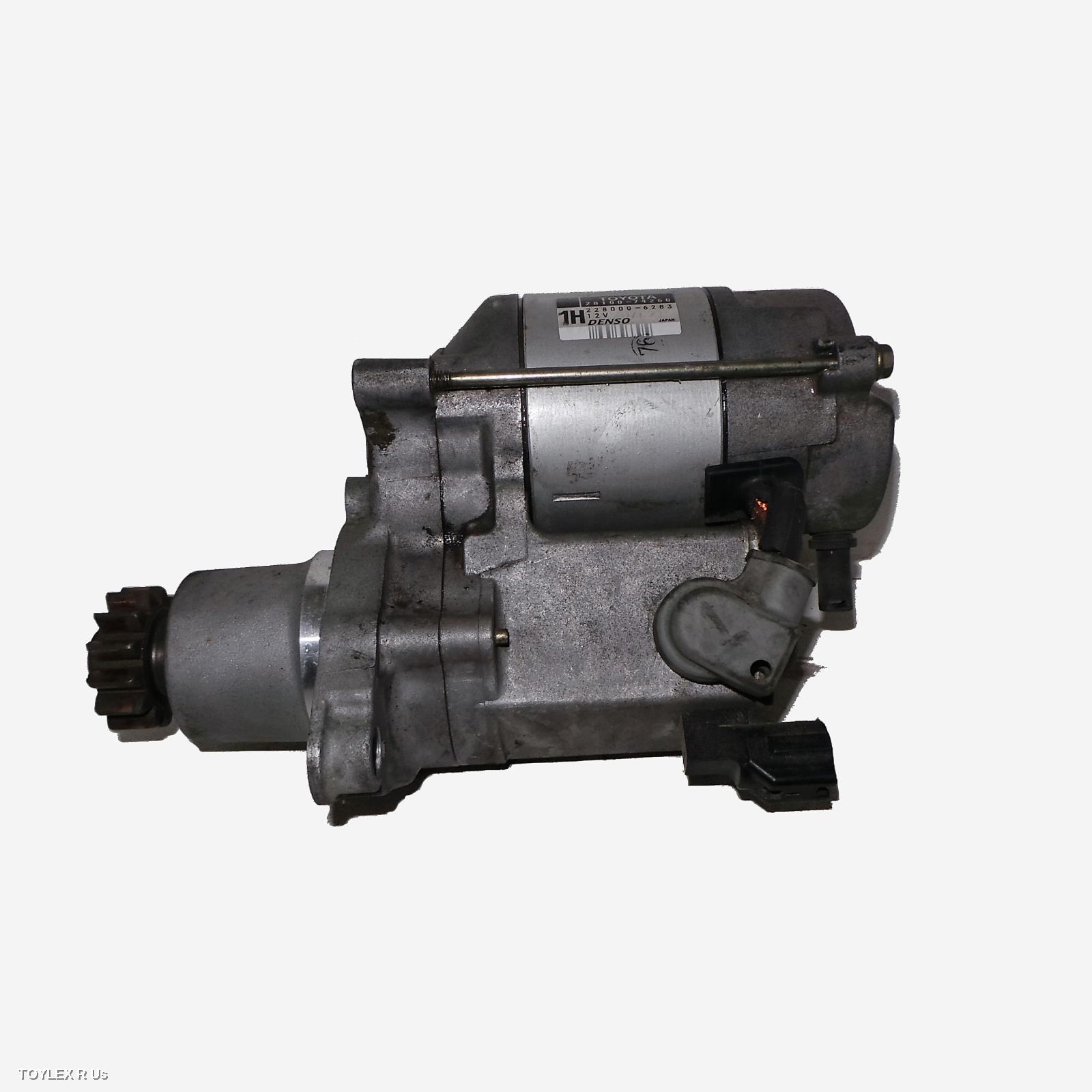TOYOTA TARAGO 2002 Starter 2.4, 2AZ-FE, ACR30