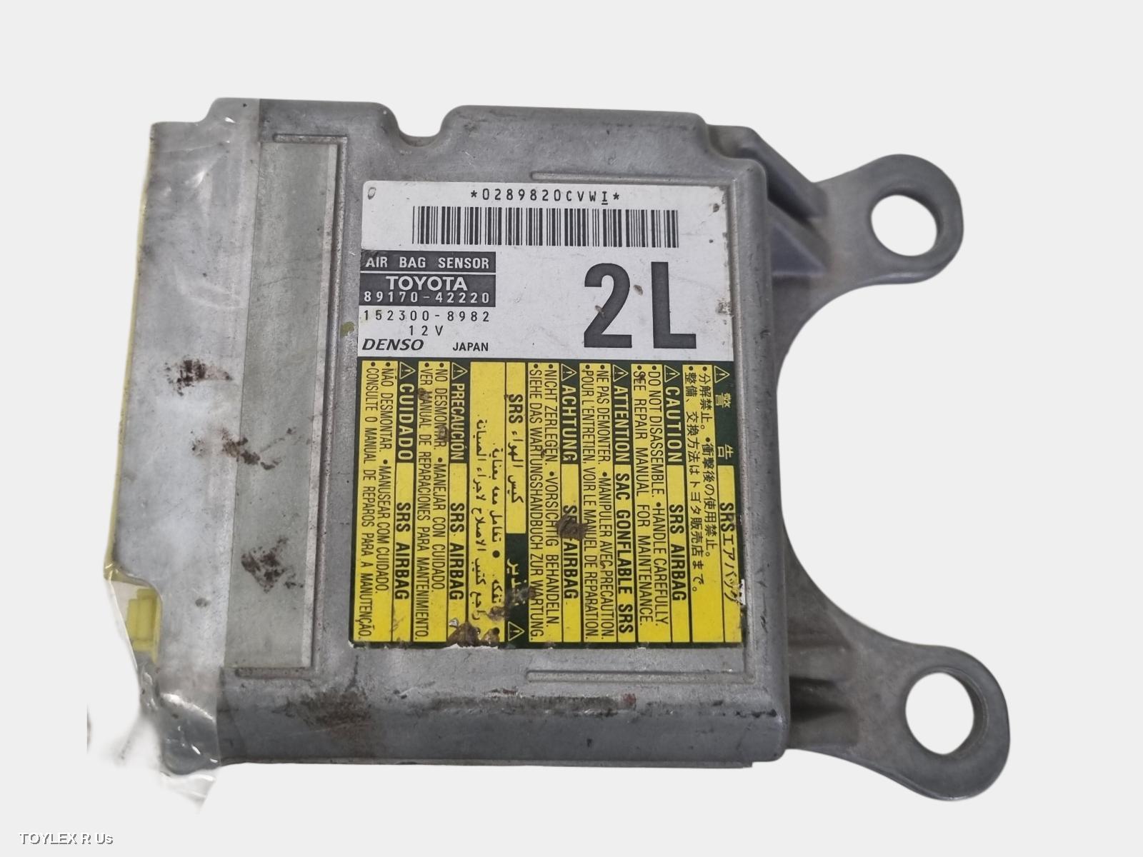 TOYOTA RAV4 2008 Airbag Module/Sensor MODULE, ACA33/ACA38, P/N 8917042220