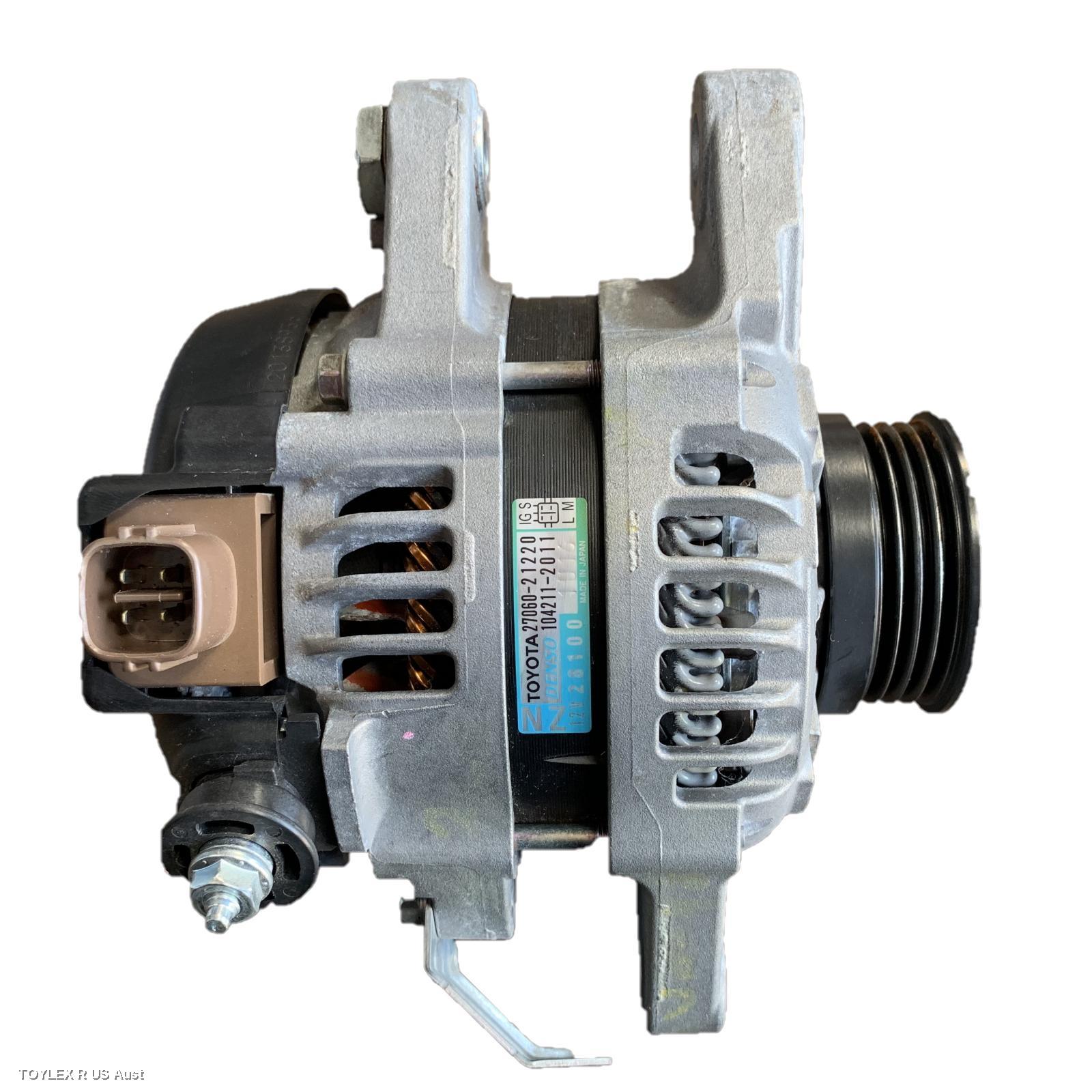 TOYOTA YARIS, Alternator, 1.5, 1NZ, NCP13#, 07/14-12/19