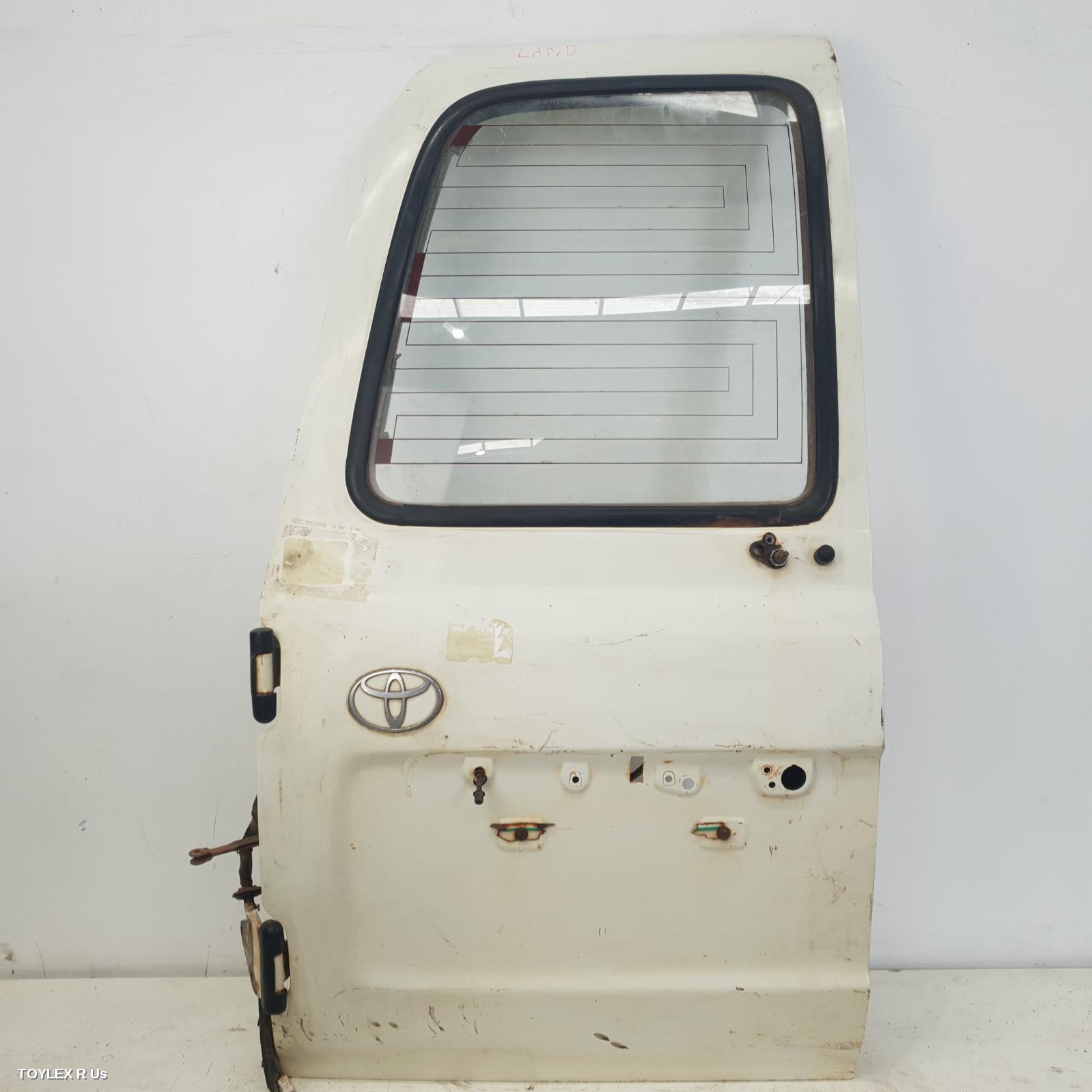 TOYOTA LANDCRUISER 1996 Bootlid/Tailgate 80 SERIES, BARN DOOR (LH SIDE)