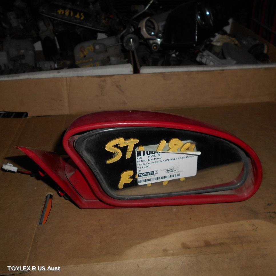 TOYOTA CELICA 1993 Right Door Mirror ST184 # POWER