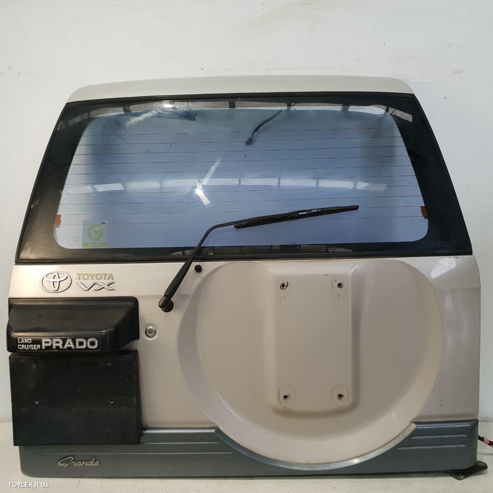 TOYOTA PRADO 2000 Bootlid/Tailgate TAILGATE, 95 SERIES, W/ GARNISH TYPE