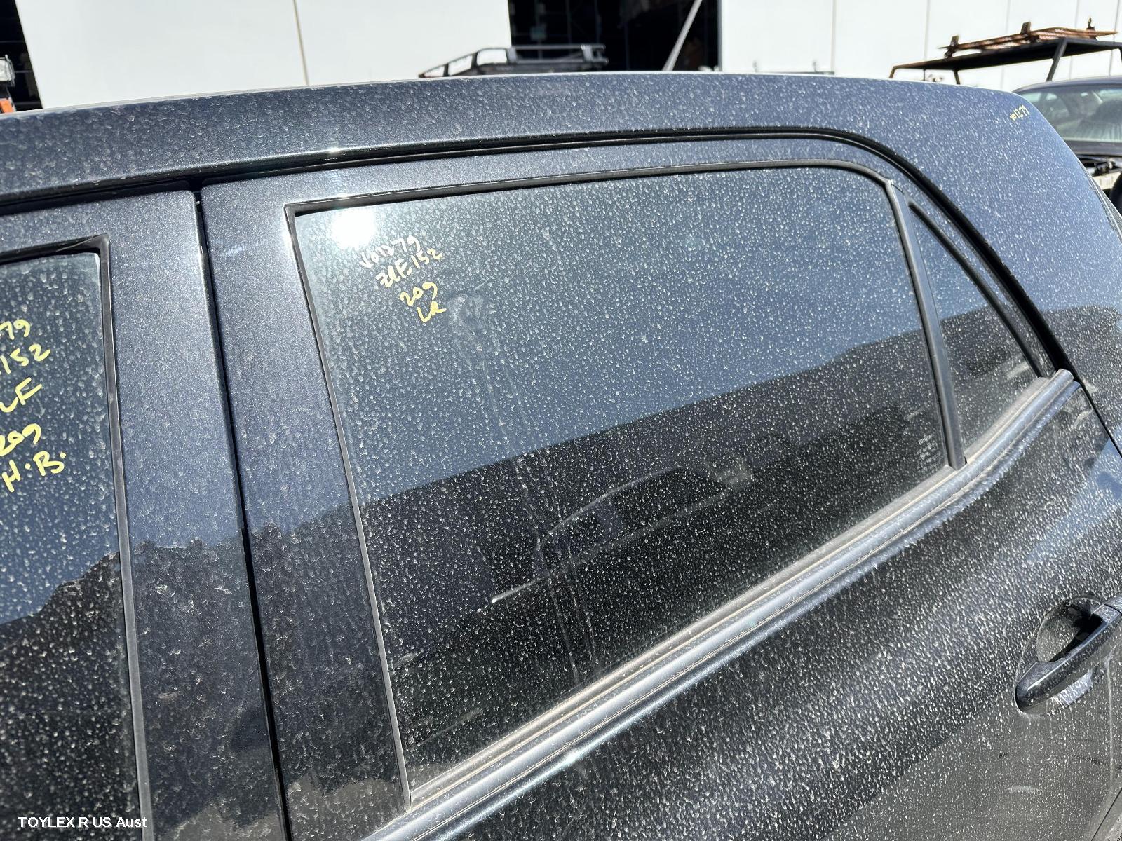 TOYOTA COROLLA 2010 Left Rear Door Window ZRE152R, HATCH