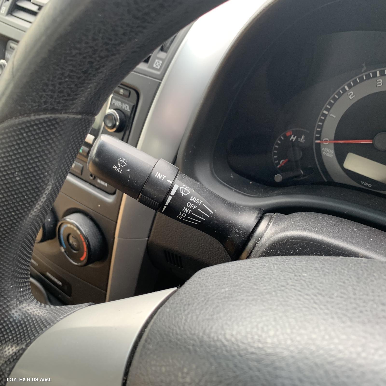TOYOTA COROLLA 2010 Combination Switch WIPER SWITCH, ZRE152/153R, NON RAIN SENSOR TYPE