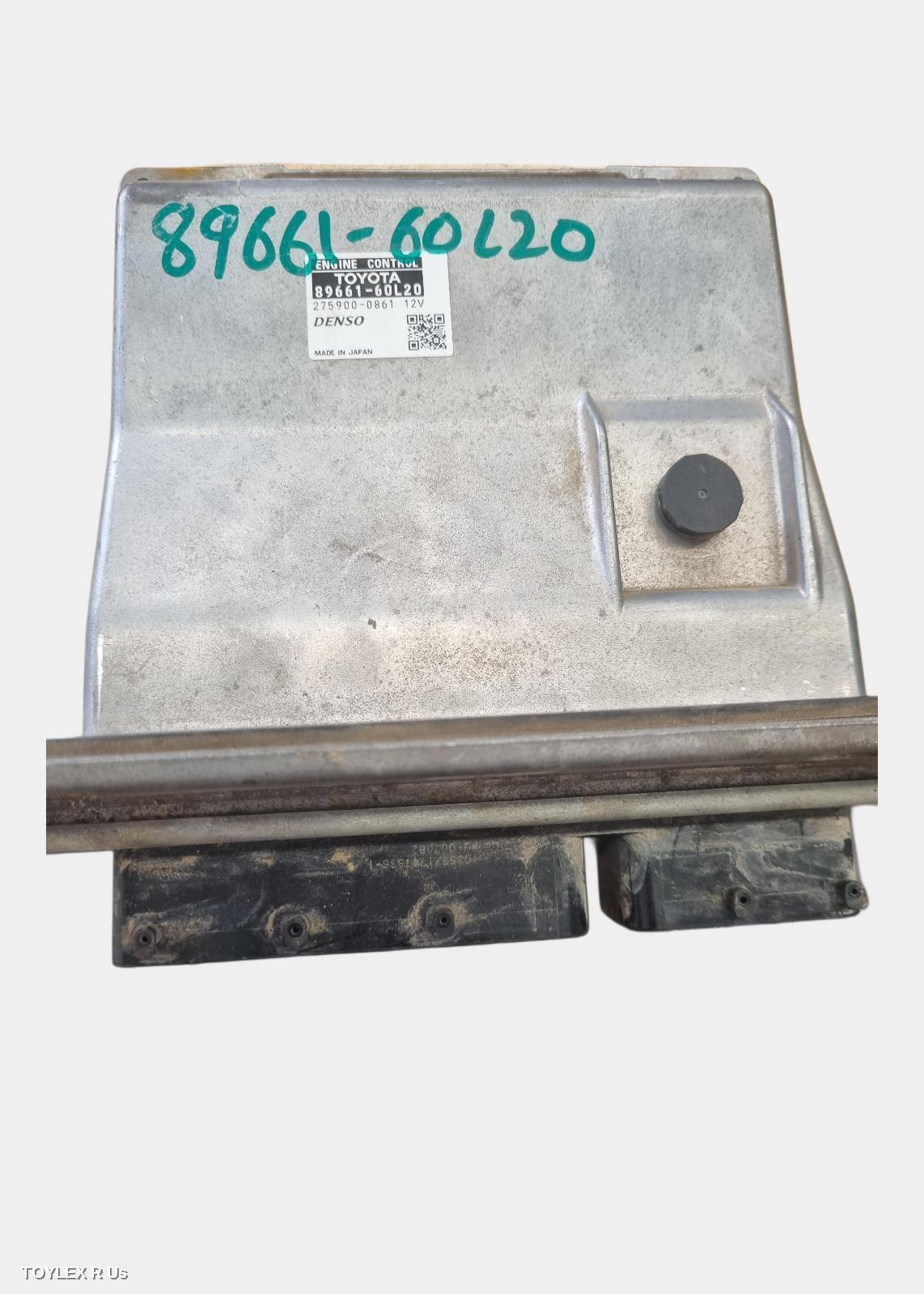TOYOTA LANDCRUISER 2007 Ecu 70 SERIES (MY07 UPDATE), ENGINE ECU, 4.5, DIESEL, P/N 89661-60L20/1, ECU ONLY