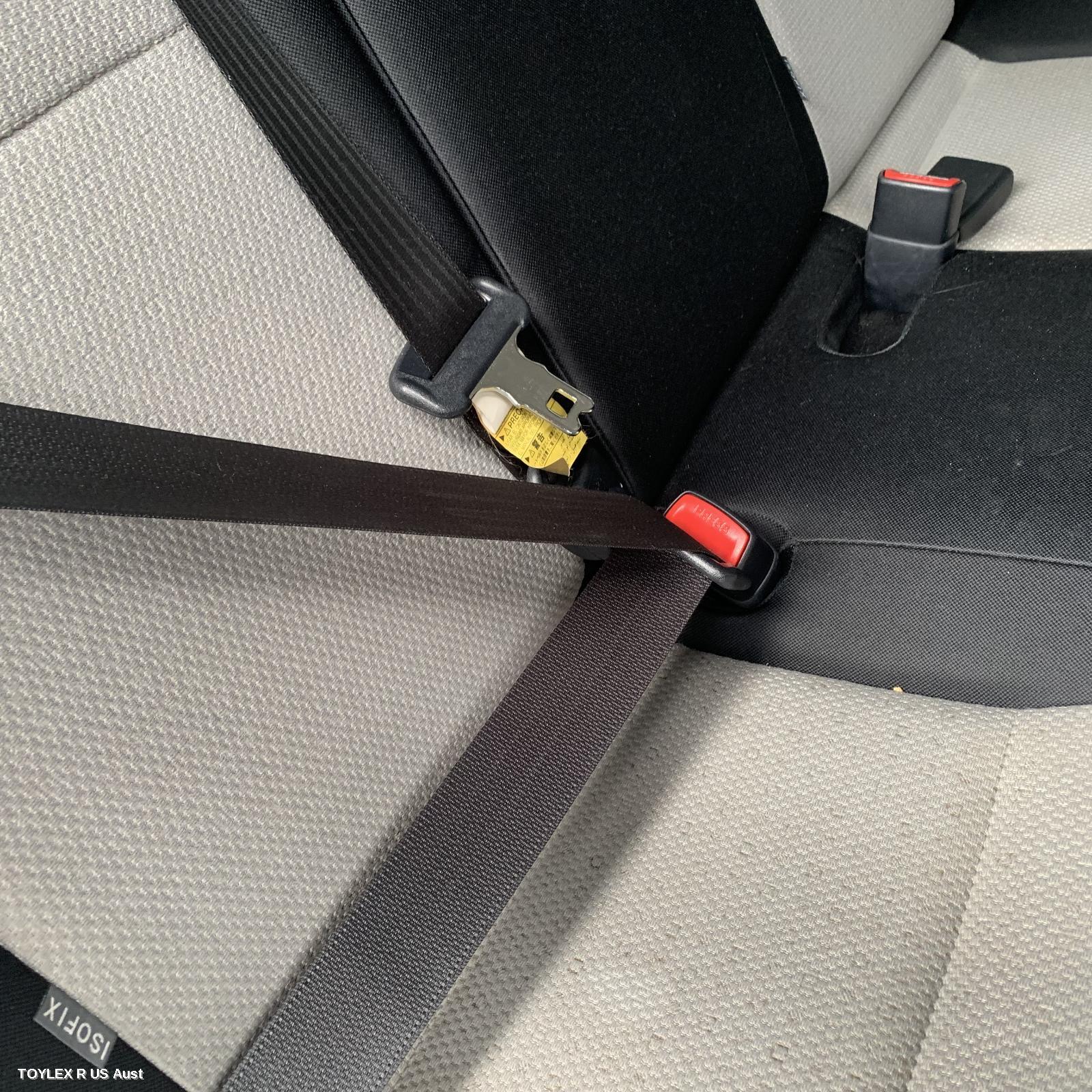 TOYOTA YARIS 2011 Seatbelt/Stalk RH REAR, SEAT BELT STALK ONLY, 5DR HATCH, NCP13#