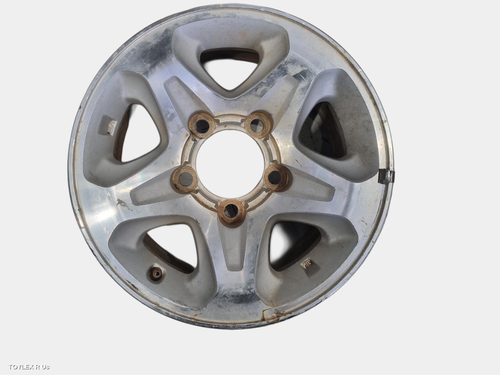 TOYOTA LANDCRUISER 2014 Wheel Mag 76/78/79 SERIES, FACTORY, 16X7IN, 5 SPOKE, 2 POSITIVE OFF SET