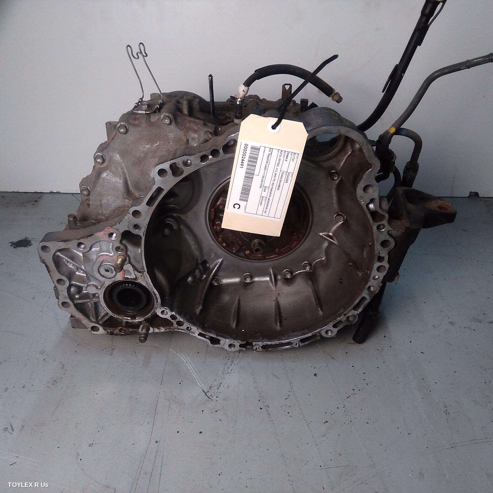 TOYOTA KLUGER 2005 Trans/Gearbox AUTO, PETROL, 3.3, 3MZ-FE, NO TRANSFER-GEARDRIVE, W/ VSC TYPE, MCU28R