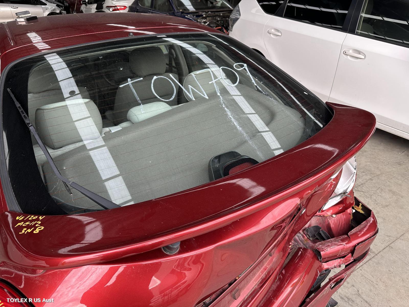 TOYOTA COROLLA 2001 Rear Spoiler AE112, 5DR HATCH