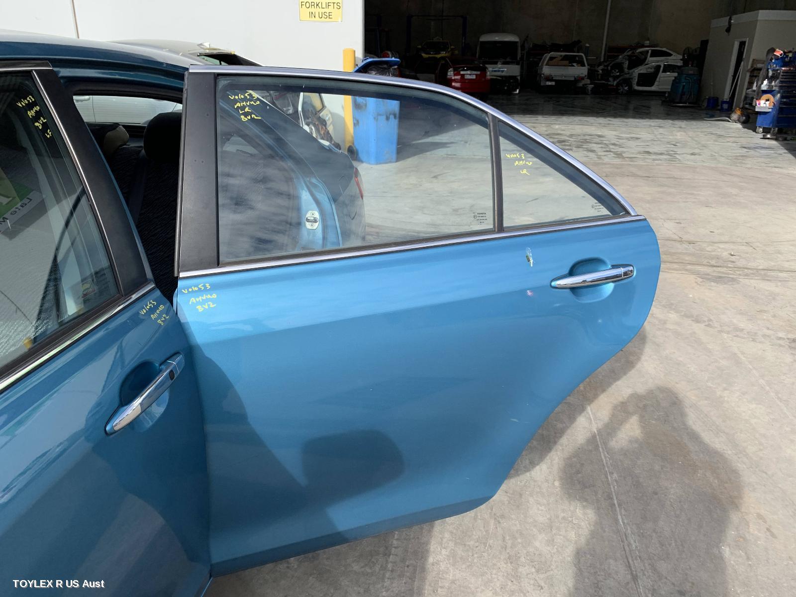 TOYOTA CAMRY 2010 Left Rear Door/Sliding ACV40/AHV40, NON MOULD TYPE