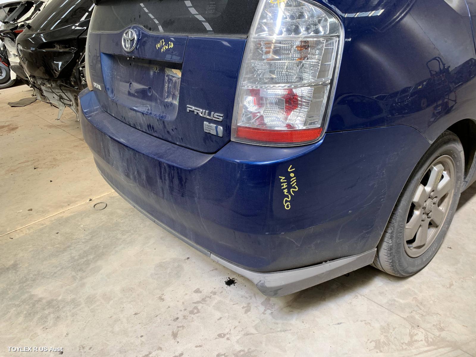 TOYOTA PRIUS 2008 Rear Bumper NHW20R, 10/03-05/09 (AUS ONLY)