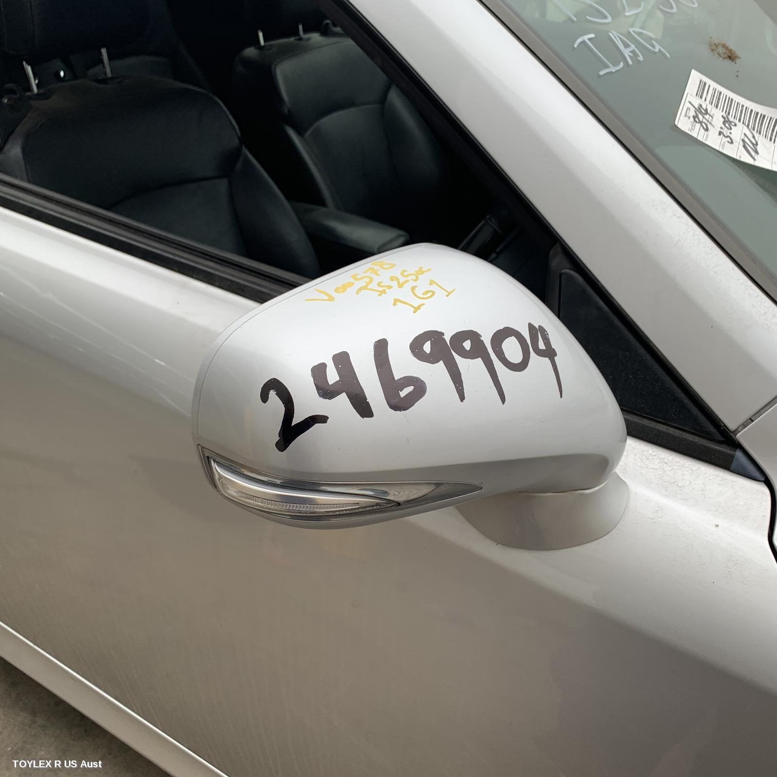 LEXUS IS250/IS250C 2009 Right Door Mirror IS250C, GSE20R, CABRIO, SPORTS LUXURY/F SPORT TYPE