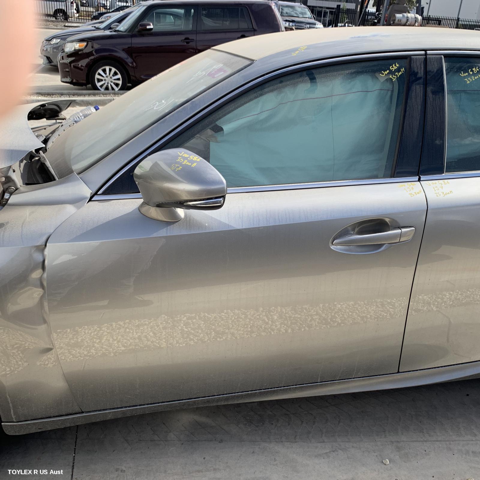 LEXUS IS SERIES 2014 Left Front Door IS200t/IS250/IS300H/IS350, XE30