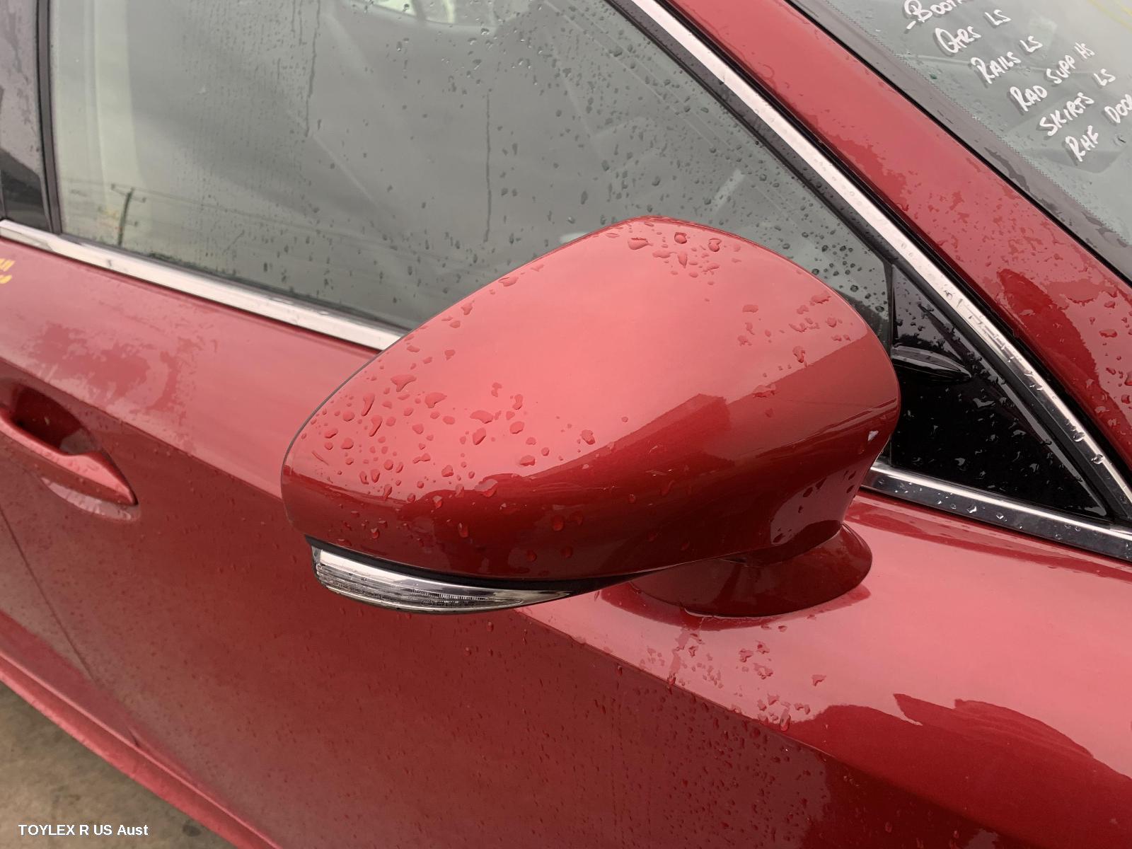 LEXUS IS SERIES 2013 Right Door Mirror XE30, NON BLIND SPOT TYPE