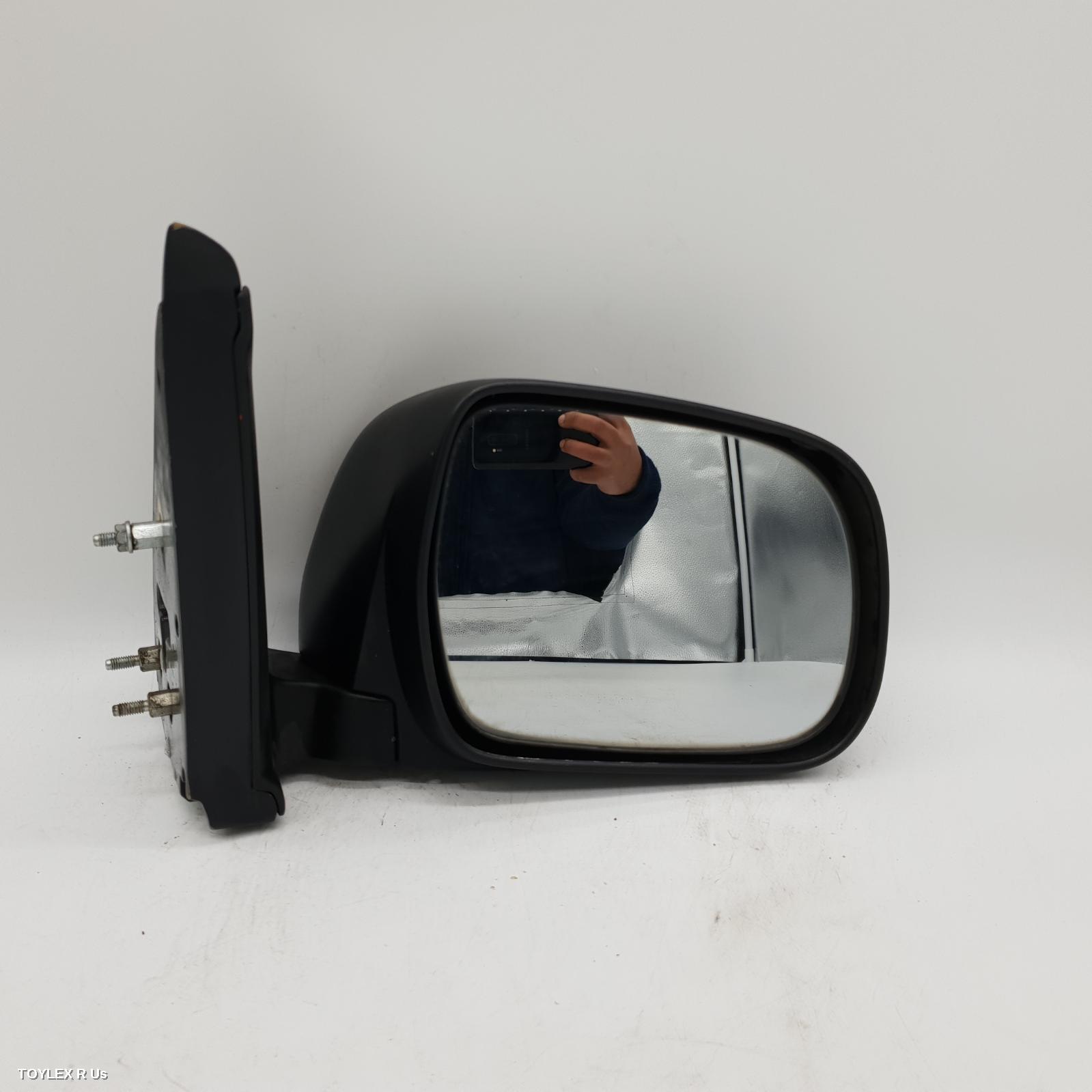TOYOTA HILUX 2010 Left Door Mirror MANUAL, BLACK